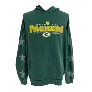 Vintage Green Bay Packers Rhinestone Star Hoodie
